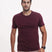Camiseta Algodão 301 Vinho Algodão BCI™ & Tingimento Reativo EZUTUS Roupa Masculina Básica de Qualidade