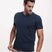 Camiseta Everyday Azul Marinho Viscose EcoVero™ & Tingimento Reativo EZUTUS Roupa Masculina Básica de Qualidade