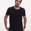 Camiseta Algodão 301 Preta Algodão BCI™ & Tingimento Reativo EZUTUS Roupa Masculina Básica de Qualidade