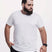Camiseta Everyday Branca | Plus Size Viscose EcoVero™ & Tingimento Reativo EZUTUS Roupa Masculina Básica de Qualidade