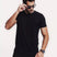 Camiseta Evolution Preta Viscose EcoVero™ & Tratamento Anti Odor EZUTUS Roupa Masculina Básica de Qualidade