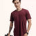 Camiseta Ultraleve Vinho Viscose EcoVero™ & Algodão Flame EZUTUS Roupa Masculina Básica de Qualidade